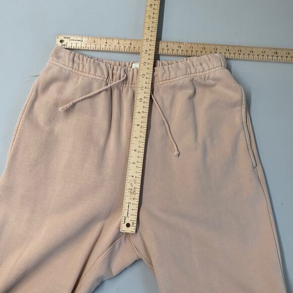Elwood Men Jogger Sweatpants M Beige Organic Cotton Natural Essential Baggy 29 - Picture 5 of 9